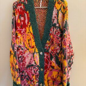 Long sweater, multi colors